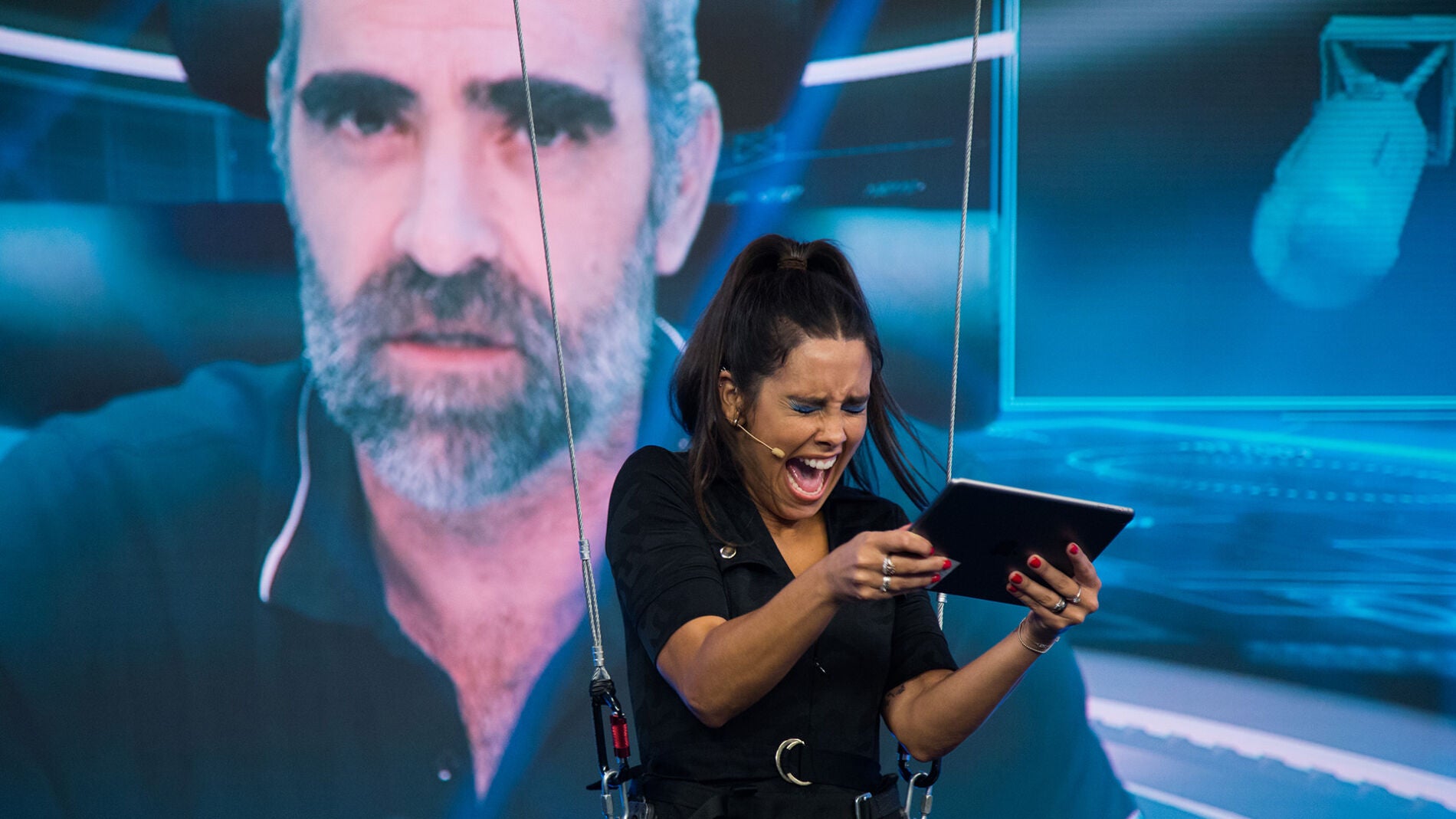 Los nervios de Cristina Pedroche minutos antes de estrenar su nueva secci&oacute;n en &lsquo;El Hormiguero 3.0&rsquo;