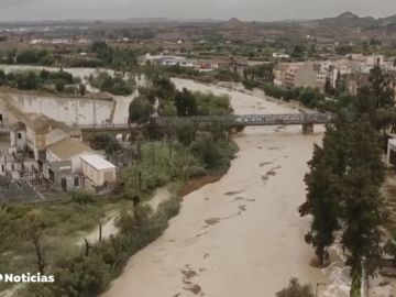 La DANA provoca la evacuación de Molina de Segura ante el desbordamiento del río