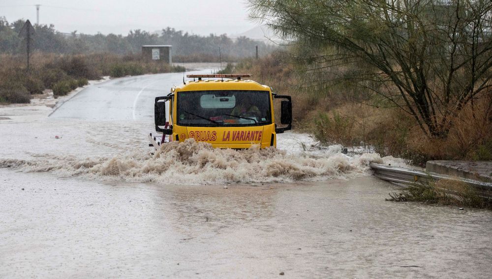 Graves inundaciones en Molina de Segura, Murcia