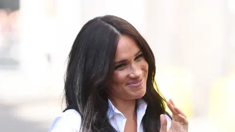 El primer acto público de Meghan Markle tras ser madre En el lanzamiento de un proyecto solidario donde colabora con una colección cápsula
