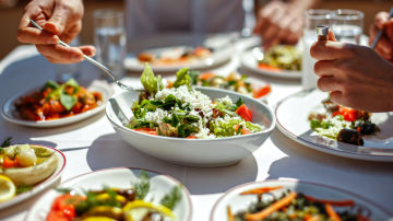 Mezclar alimentos es saludable