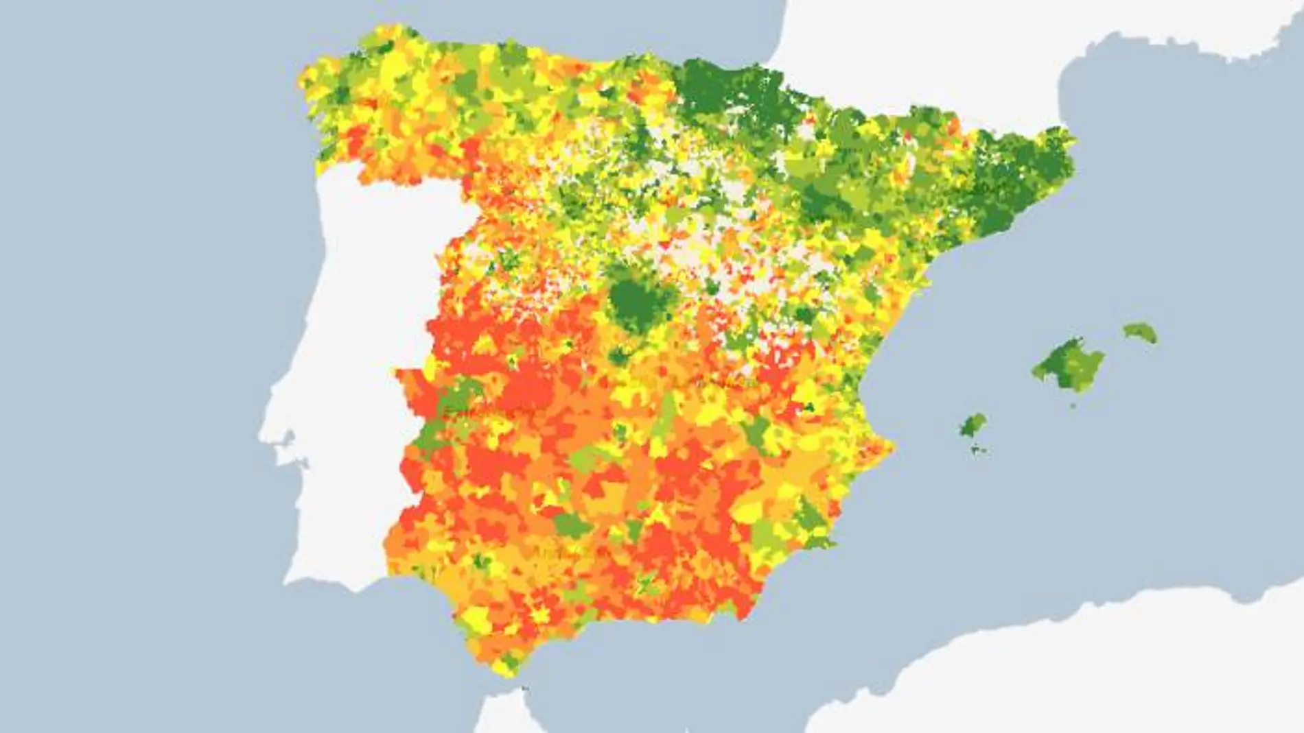 Mapa del INE Mapa del INE