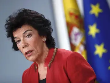 La ministra portavoz del Gobierno, Isabel Celaá La ministra portavoz del Gobierno, Isabel Celaá