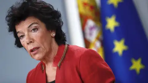 La ministra portavoz del Gobierno, Isabel Celaá La ministra portavoz del Gobierno, Isabel Celaá