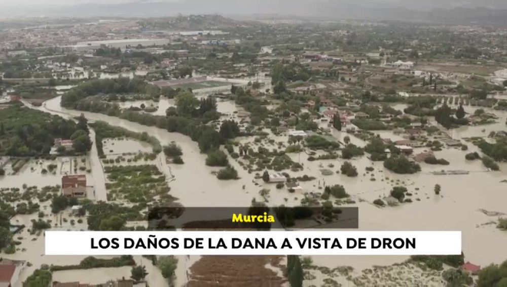 Paisaje desolador en los campos y las insfraestructuras de Murcia y Almería