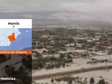 Los estragos de LA DANA en Murcia vistos desde el aire