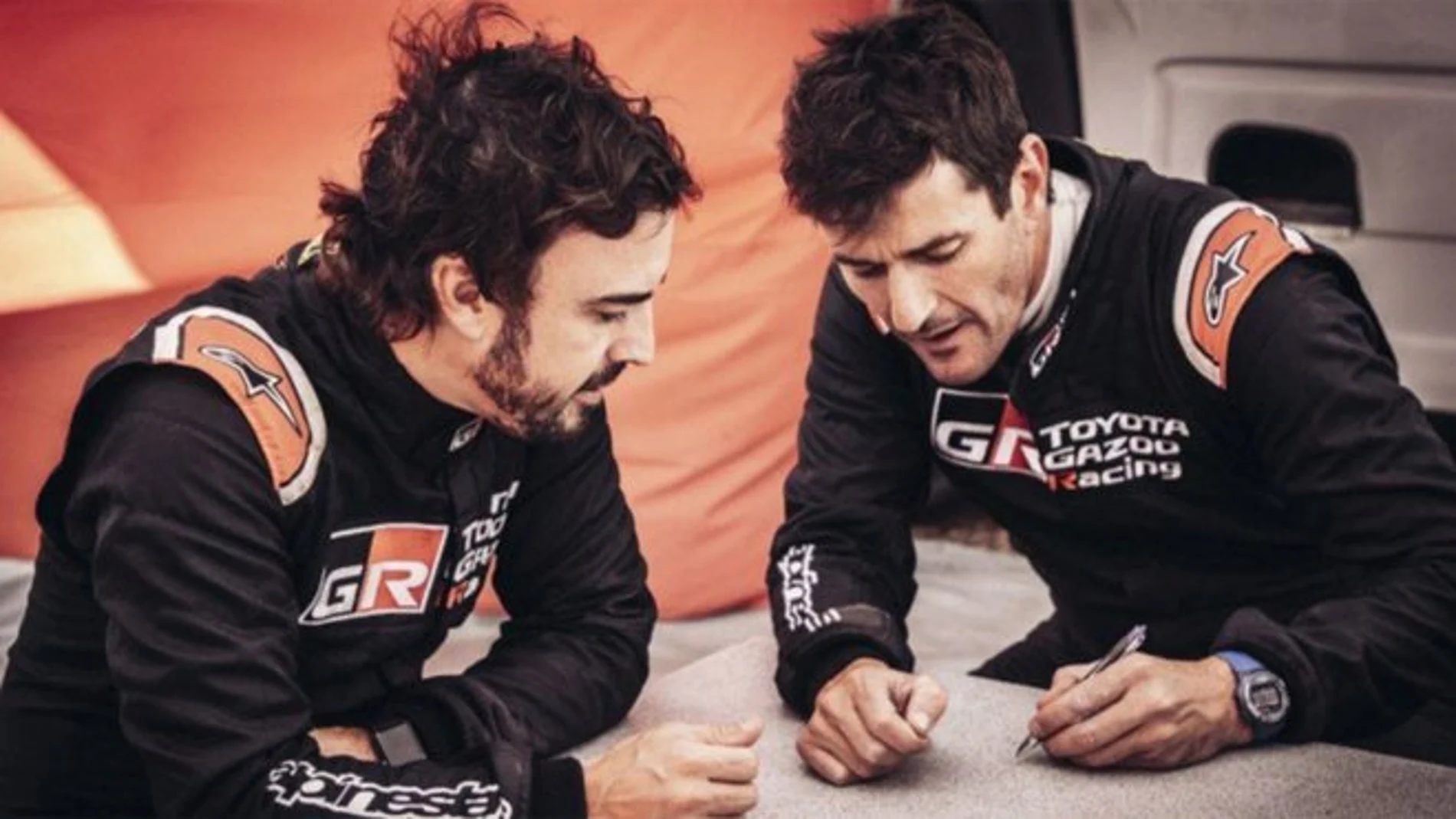 Marc Coma y Fernando Alonso Marc Coma y Fernando Alonso