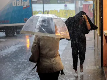 Fuertes lluvias en España Fuertes lluvias en España