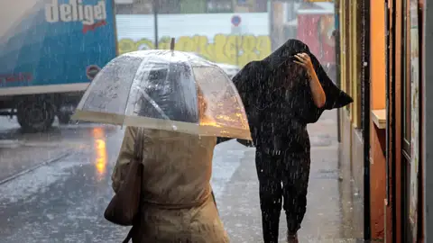 Fuertes lluvias en España Fuertes lluvias en España