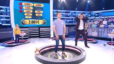 Un concursante de ‘¡Ahora caigo!’ debuta como ventrílocuo 