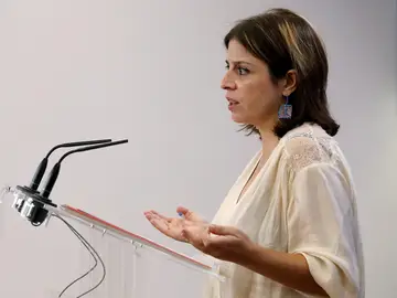 La portavoz socialista, Adriana Lastra La portavoz socialista, Adriana Lastra