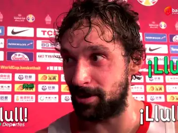 Ricky Rubio: "El baloncesto al final, siempre premia a los que trabajan. Si sigues creyendo, la pelota entra" Ricky Rubio: "El baloncesto al final, siempre premia a los que trabajan. Si sigues creyendo, la pelota entra"