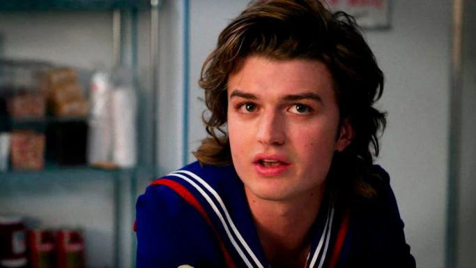 Joe Keery como Steve en 'Stranger Things'