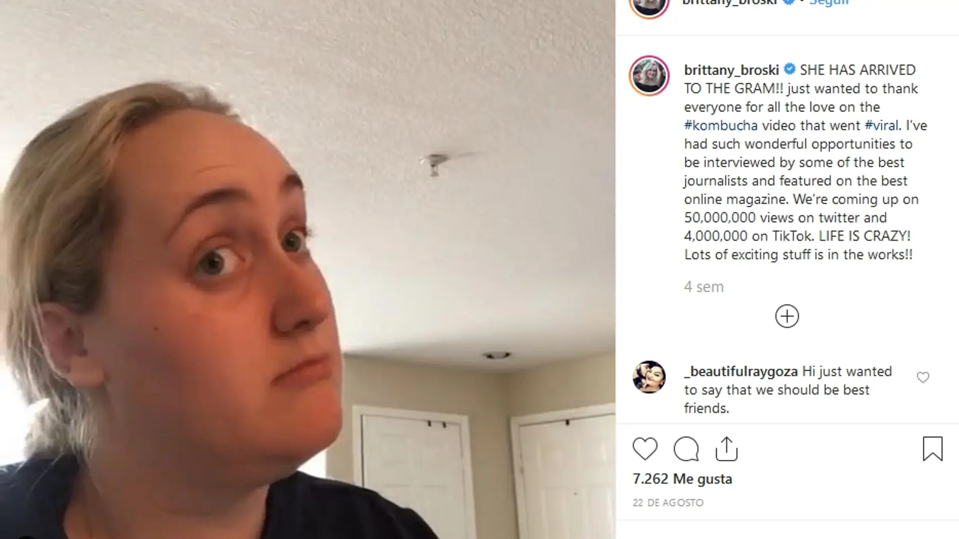 La historia de 'Kombucha Girl'