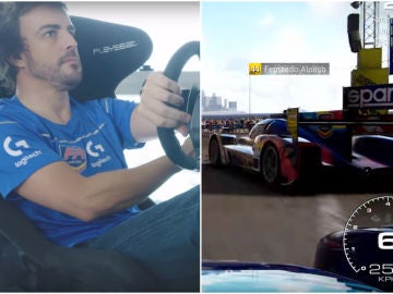 Fórmula 1: Fernando Alonso pilotando en 'Grid'