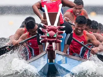 Un 'bote dragón' filipino (Archivo) Un 'bote dragón' filipino (Archivo)