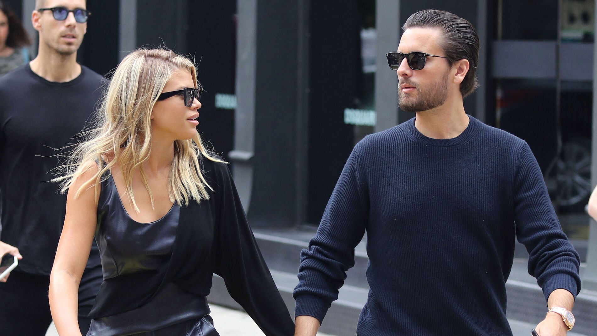 Sofia Richie y Scott Disick