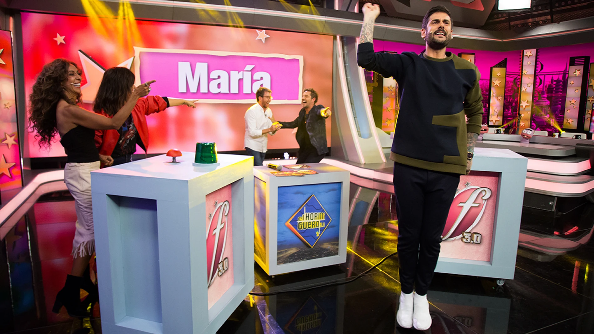 'El Hormiguero 3.0' versiona Furor con los coaches de 'La Voz Kids'