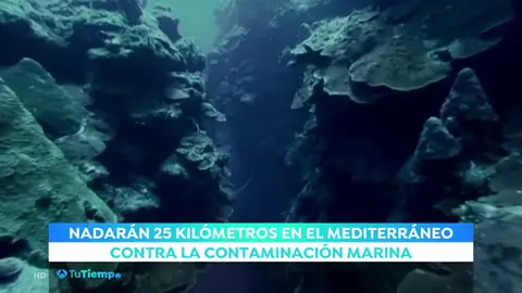 Nadar en mar abierto para concienciar de la contaminación marina Nadar en mar abierto para concienciar de la contaminación marina