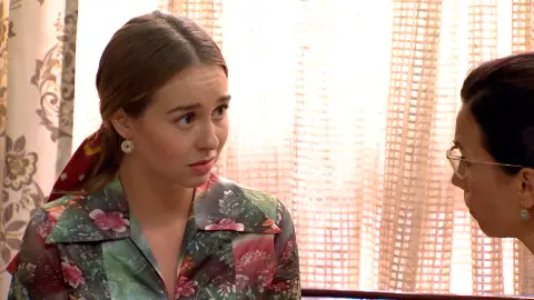 Luisita, culpable por sentirse feliz a pesar de estar lejos de Amelia Luisita, culpable por sentirse feliz a pesar de estar lejos de Amelia