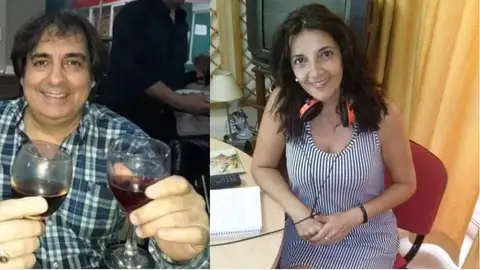 Claudia Vázquez fue agredida por su jefe, Rodolfo Ridao, en pleno directo Claudia Vázquez fue agredida por su jefe, Rodolfo Ridao, en pleno directo