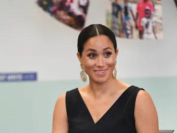 Meghan Markle durante su viaje a Sudáfrica  Meghan Markle durante su viaje a Sudáfrica