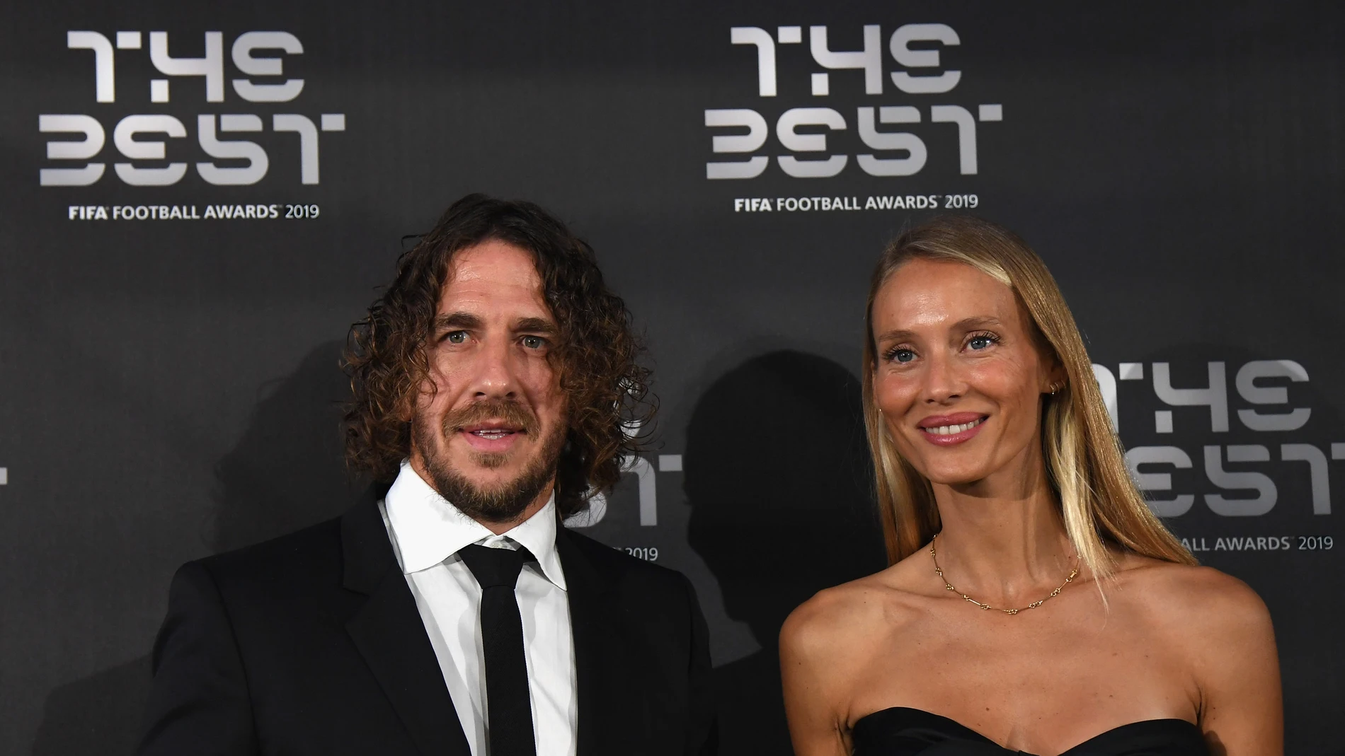 Carles Puyol en la gala The Best Carles Puyol en la gala The Best