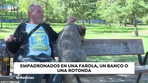 Benito tuvo que empadronarse en la calle para recibir ayudas Benito tuvo que empadronarse en la calle para recibir ayudas