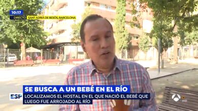 La pareja que tiró a su bebé al río Besòs dio a luz en una pensión en secreto 