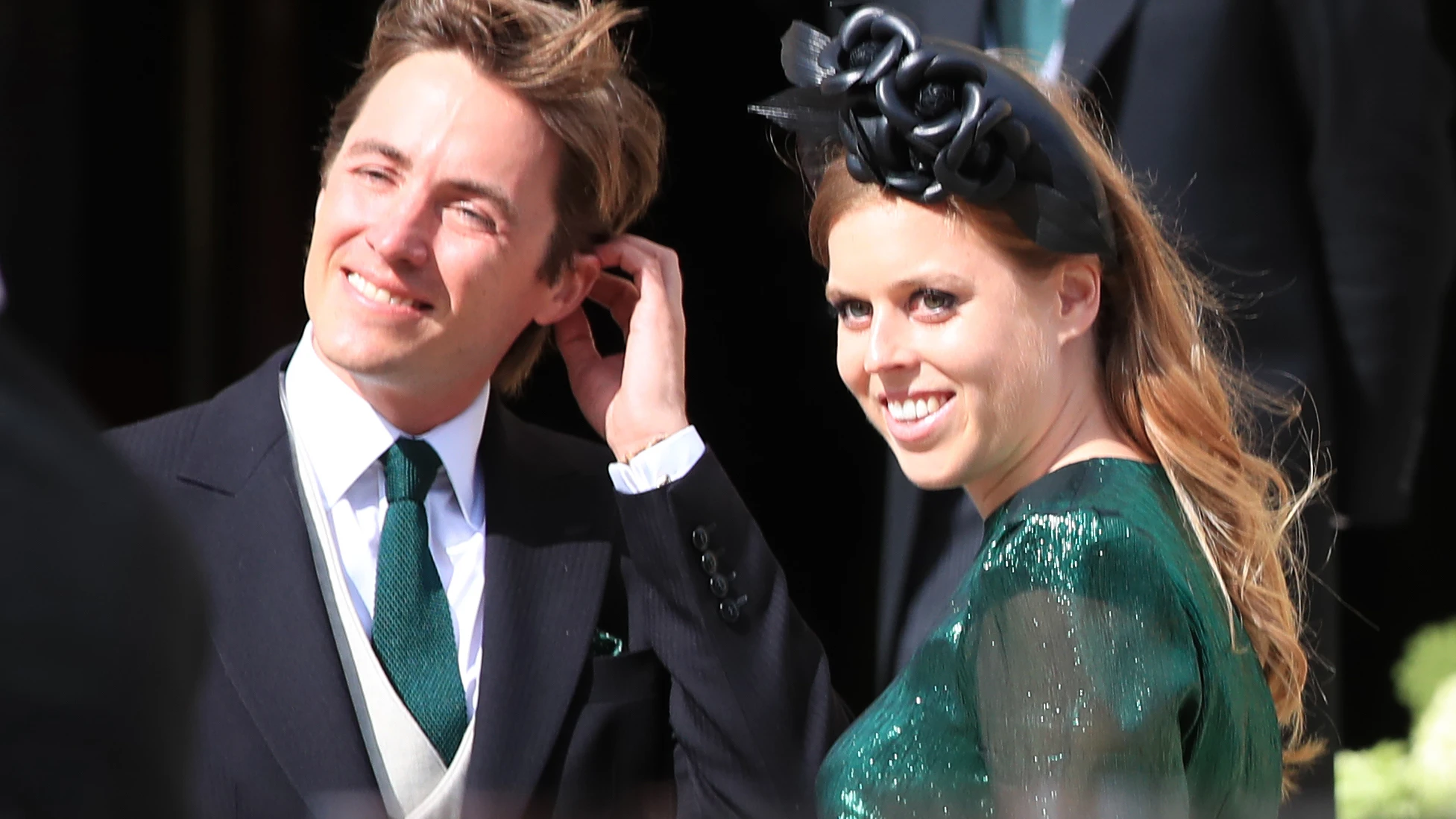 Beatriz de York y su prometido, Edoardo Mapelli Beatriz de York y su prometido, Edoardo Mapelli