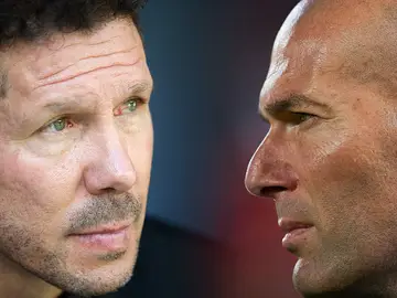 'Cholo' Simeone y Zinedine Zidane cara a cara 'Cholo' Simeone y Zinedine Zidane cara a cara