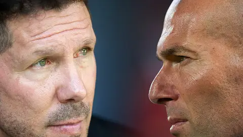 'Cholo' Simeone y Zinedine Zidane cara a cara 'Cholo' Simeone y Zinedine Zidane cara a cara