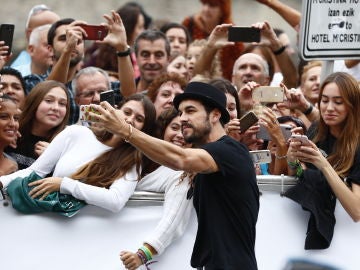 Mario Casas en el Festival de Cine de San Sebastián