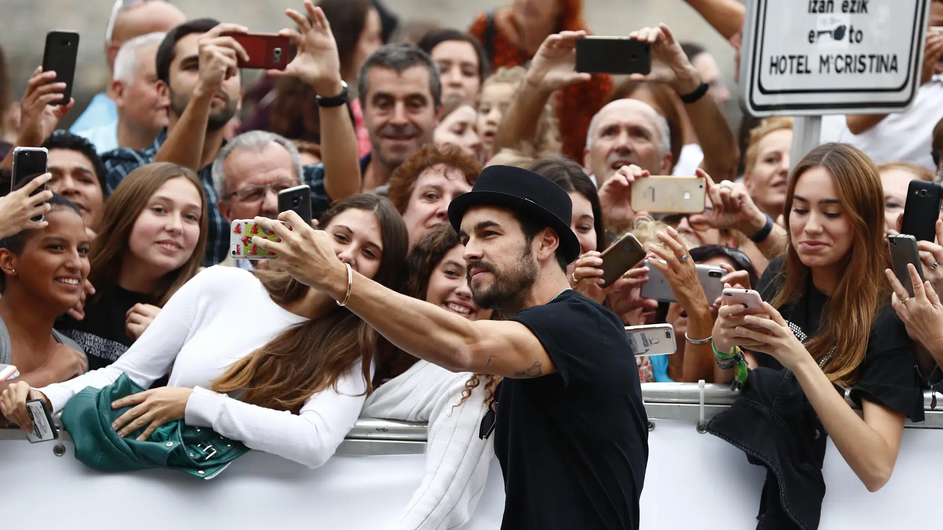 Mario Casas en el Festival de Cine de San Sebastián