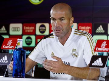 Zidane, en rueda de prensa