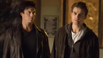 Ian Somerhalder y Paul Wesley como Stefan y Damon en 'Crónicas Vampíricas'