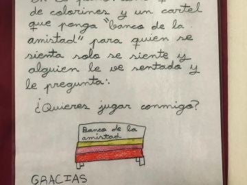 La carta de la niña