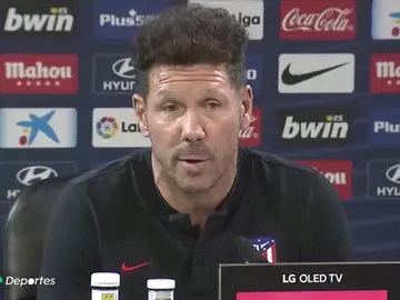 Simeone: "Nunca imaginé estar como estamos cuando vine de Argentina" Simeone: "Nunca imaginé estar como estamos cuando vine de Argentina"