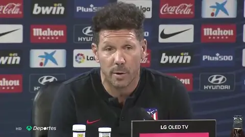 Simeone: "Nunca imaginé estar como estamos cuando vine de Argentina" Simeone: "Nunca imaginé estar como estamos cuando vine de Argentina"