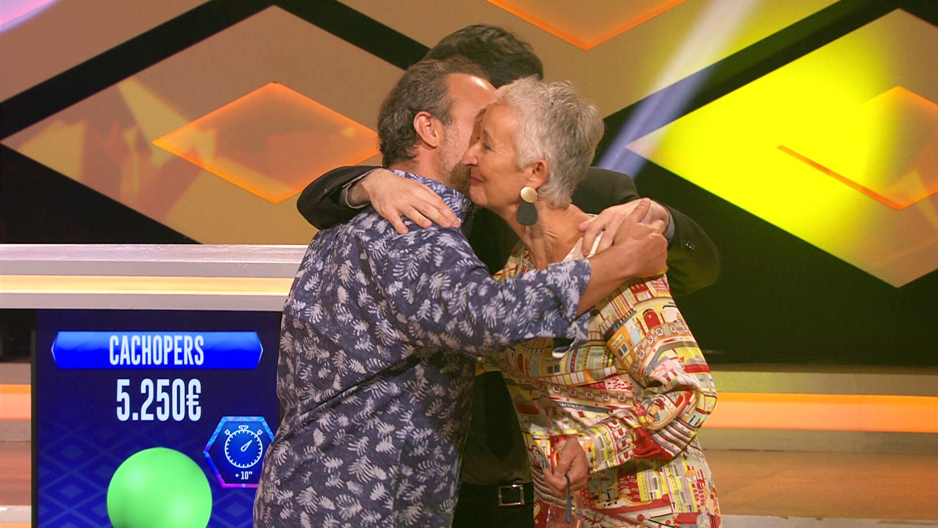 Xisco, de los 'UEP!!', y Montse, de las 'Extremis', se despiden de '&iexcl;Boom!' muy emocionados