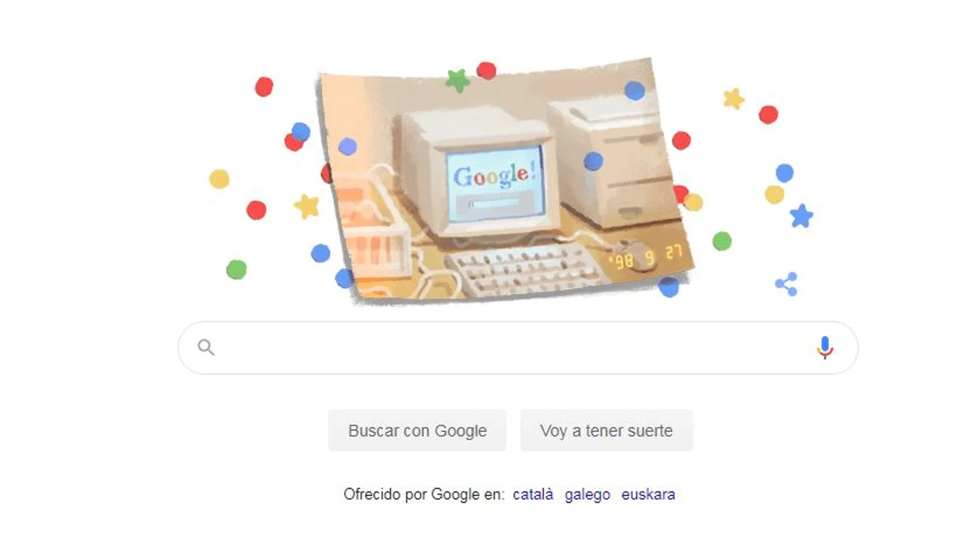 El Doodle de Google El Doodle de Google