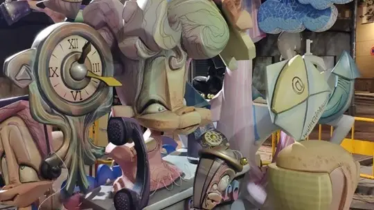 Monumento ganador del concurso Infantil Fallas de Elda 2019. Monumento ganador del concurso Infantil Fallas de Elda 2019.