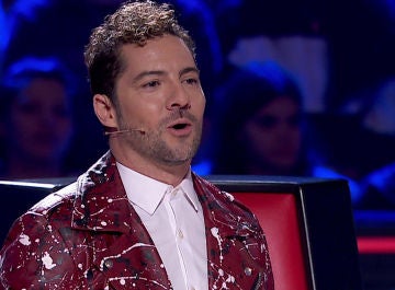 David Bisbal, bloqueado en 'La Voz Kids'