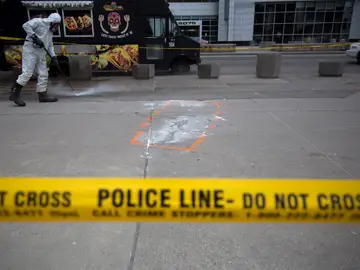 Lugar donde se produjo el atropello masivo de Toronto Lugar donde se produjo el atropello masivo de Toronto