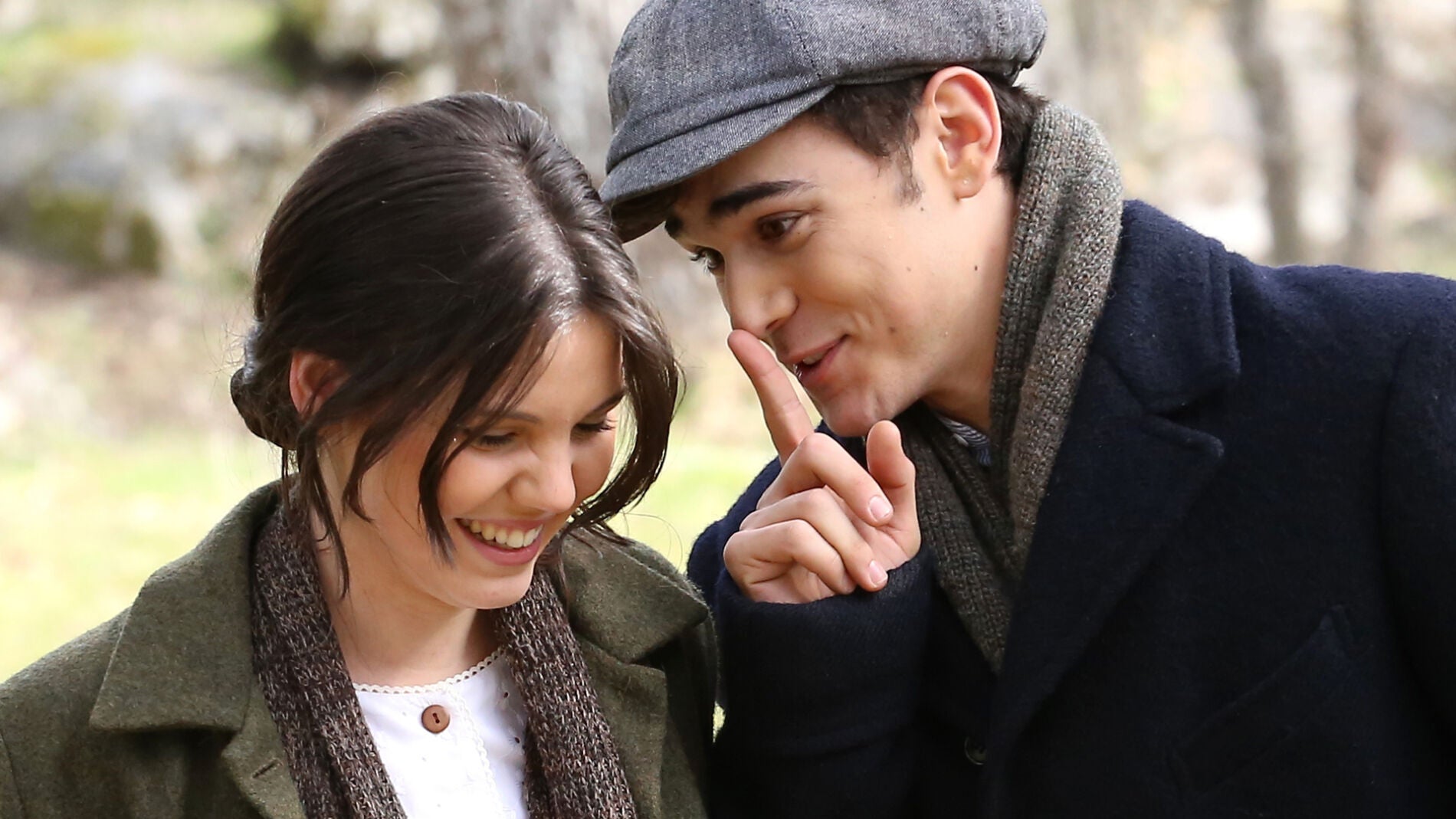 Marcela y Mat&iacute;as en 'El secreto de Puente Viejo'