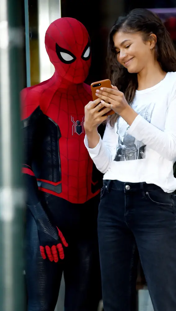 Zendaya y Tom Holland en 'Spider-Man'