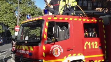 Camión de bomberos de Valladolid 