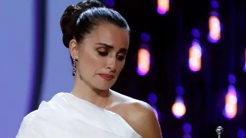 La actriz Penélope Cruz recibe el premio Donostia La actriz Penélope Cruz recibe el premio Donostia