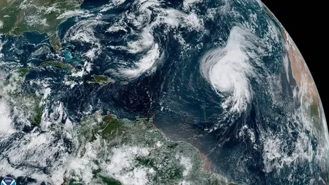 El hucarán Lorenzo El hucarán Lorenzo