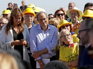 El presidente de la Generalitat, Quim Torra El presidente de la Generalitat, Quim Torra